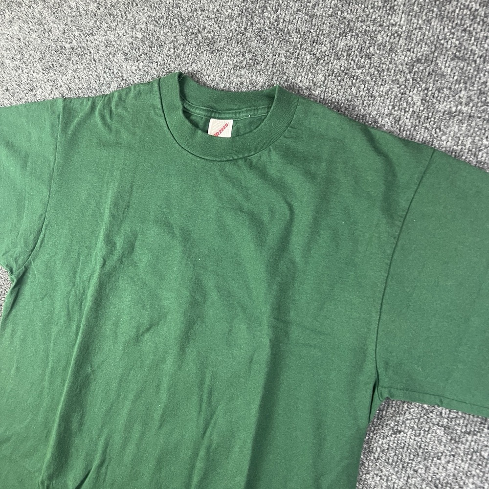 Vintage 1988 Jerzees Truckers Tee‎ USA Made Double Stitch TA Wildwood FL L